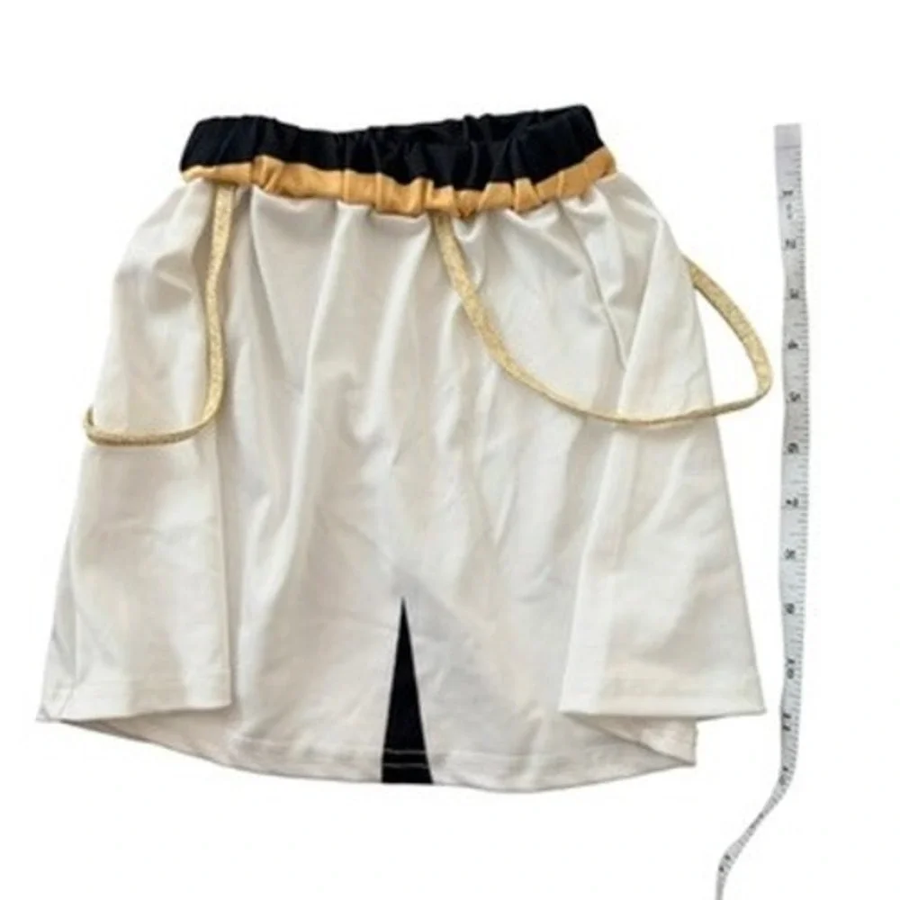 Kpop Demon Hunter 3pc Performance Costume White Gold Black Kids 3T